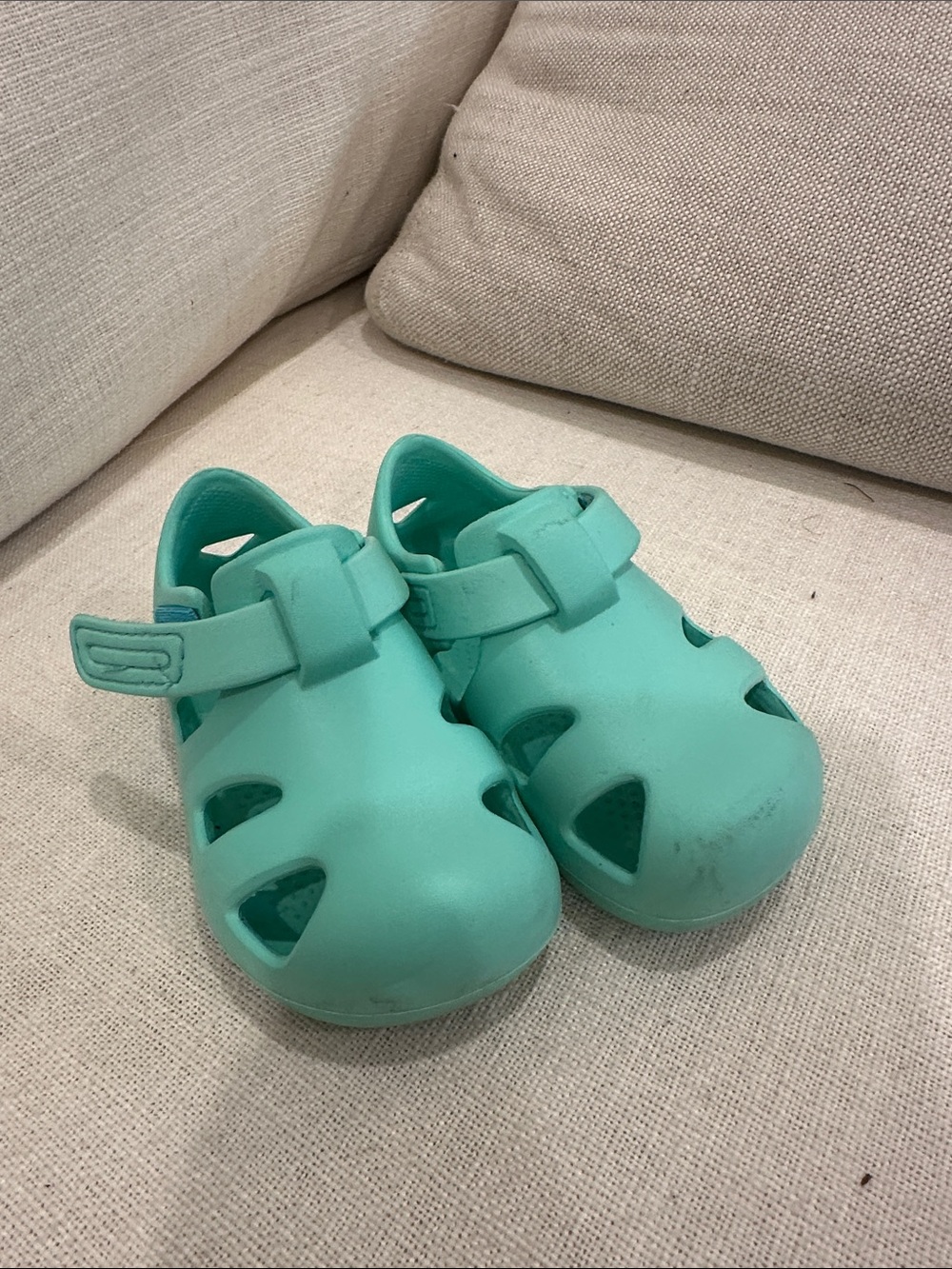 Kids Aqua Slip-On Sandal - Mint - Picture 4 of 4
